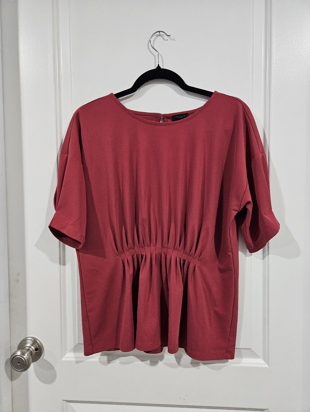 Ann Taylor Factory Women's Red Top